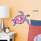 Turtle (Pink)        - Officially Licensed Big Moods Removable     Adhesive Decal