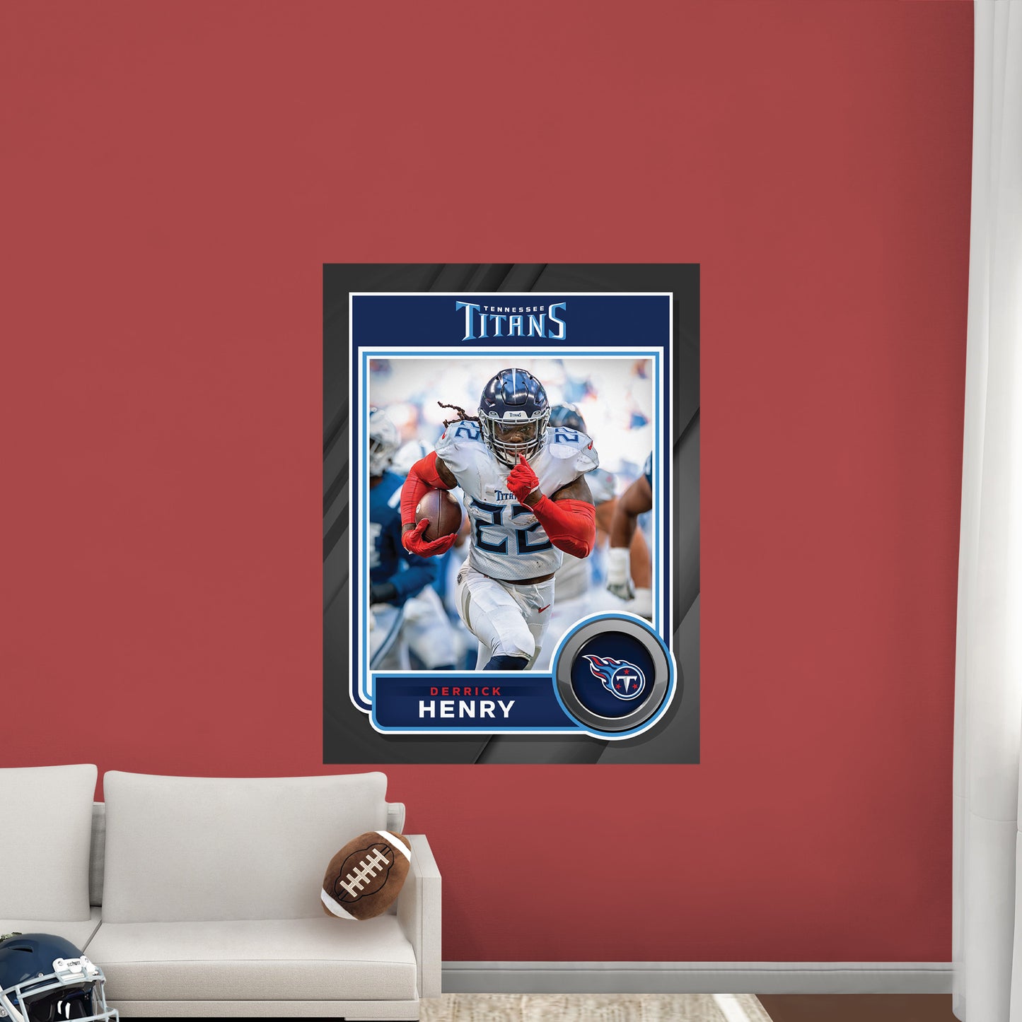 Tennessee Titans: Treylon Burks Poster - Officially Licensed NFL Removable Adhesive Decal