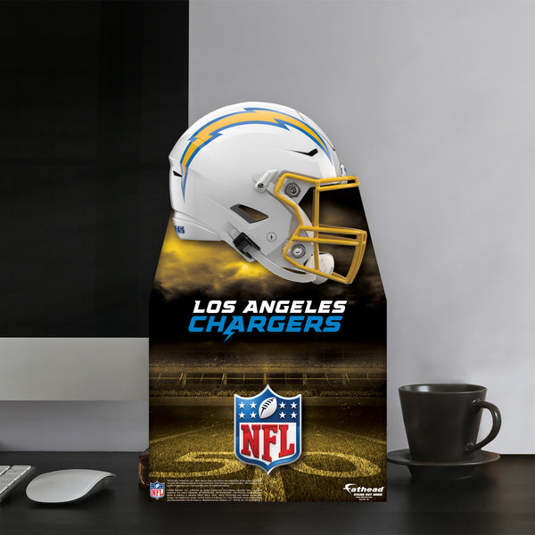 Los Angeles Chargers: 2022 Helmet Life-Size Foam Core Cutout - Officia –  Fathead