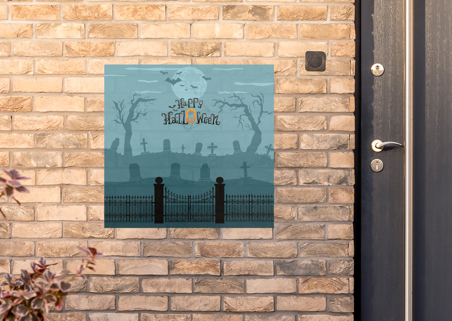 Halloween: Cemetery Alumigraphic        -      Outdoor Graphic