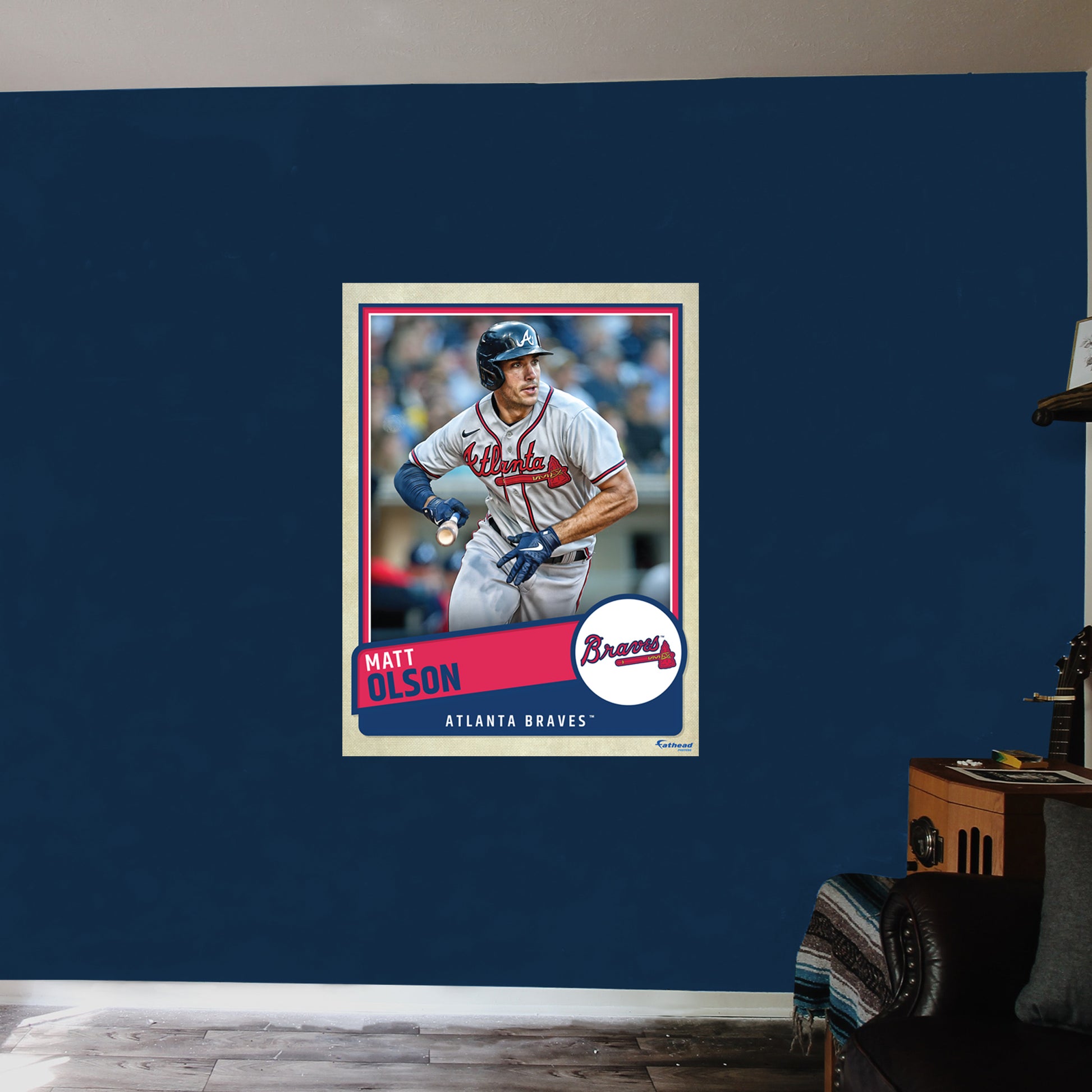 Enjoy this Matt Olson desktop wallpaper that I made! : r/Braves