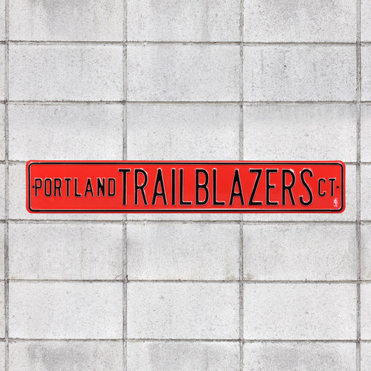 Portland Trail Blazers: Court - Officially Licensed NBA Metal Street Sign
