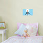 Nursery Princess:  It's Snowing Mural        -   Removable Wall   Adhesive Decal