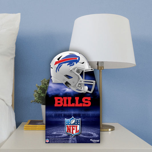 Buffalo Bills:   Helmet  Mini   Cardstock Cutout  - Officially Licensed NFL    Stand Out