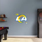 Los Angeles Rams:   LA Logo        - Officially Licensed NFL Removable     Adhesive Decal