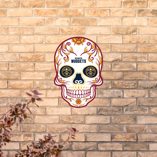 Denver Nuggets: Skull Outdoor Logo - Officially Licensed NBA Outdoor Graphic