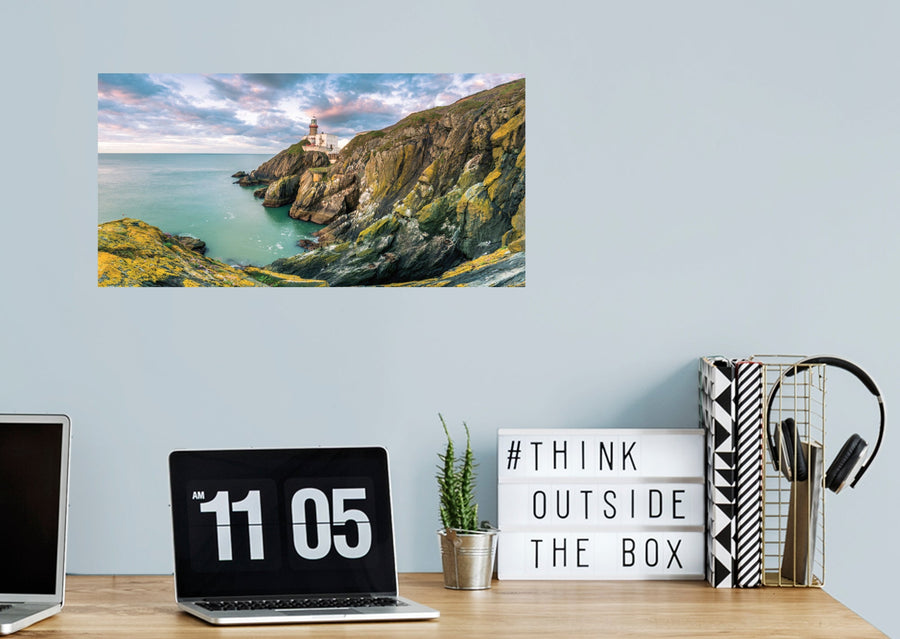 Popular Landmarks: Ireland Realistic Poster - Removable Adhesive Decal