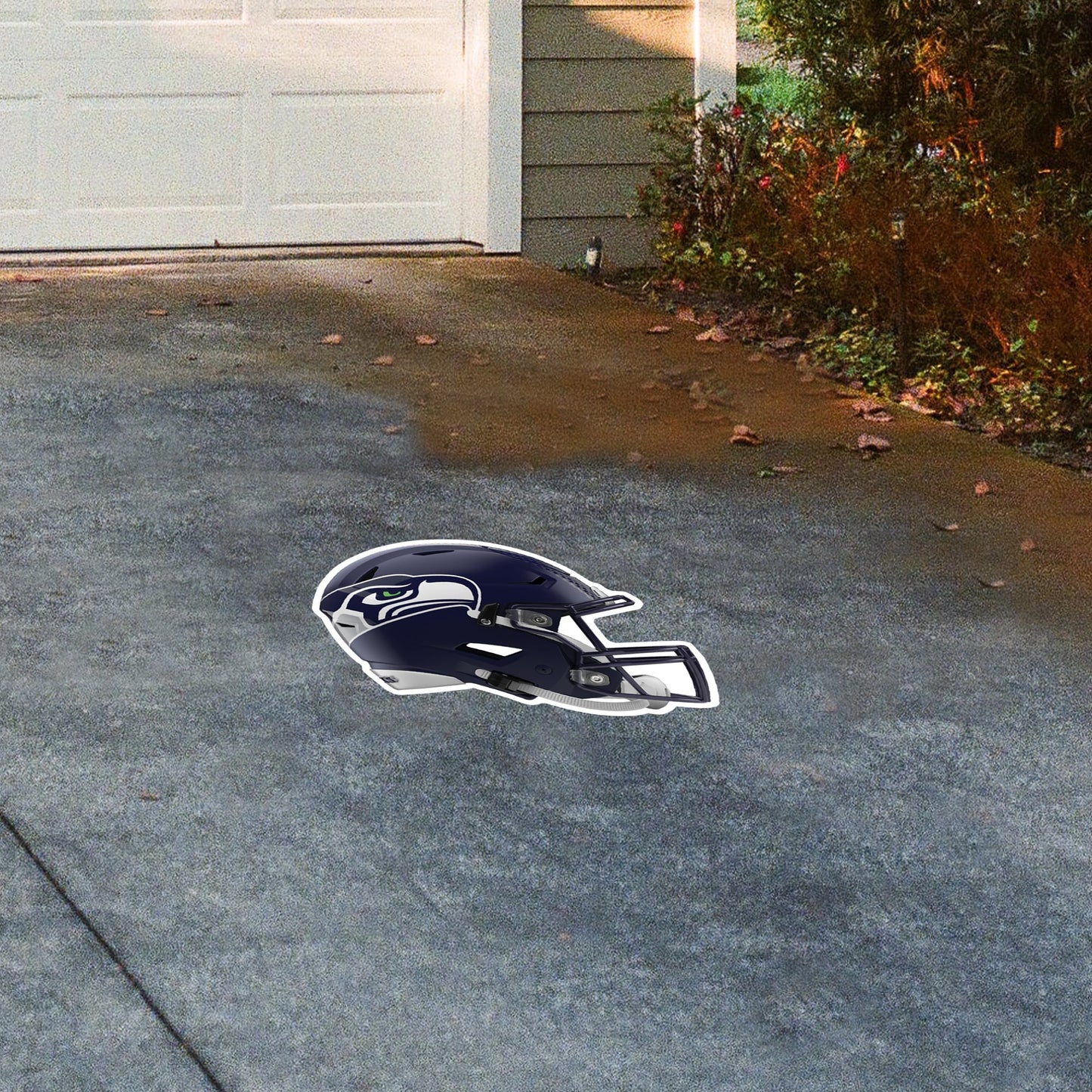 Seattle Seahawks: Outdoor Helmet - Officially Licensed NFL Outdoor Graphic