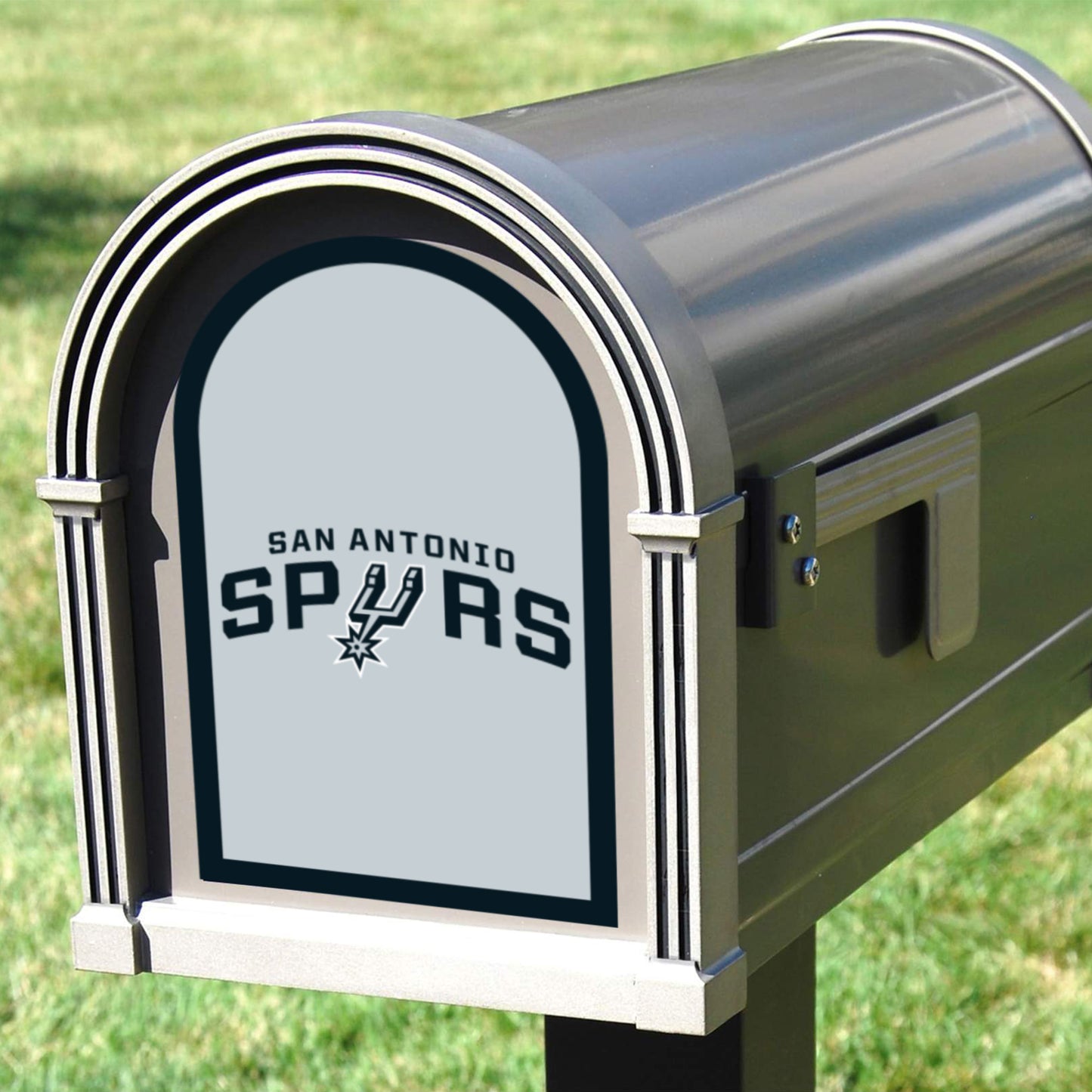 San Antonio Spurs:  Mailbox Logo        - Officially Licensed NBA    Outdoor Graphic