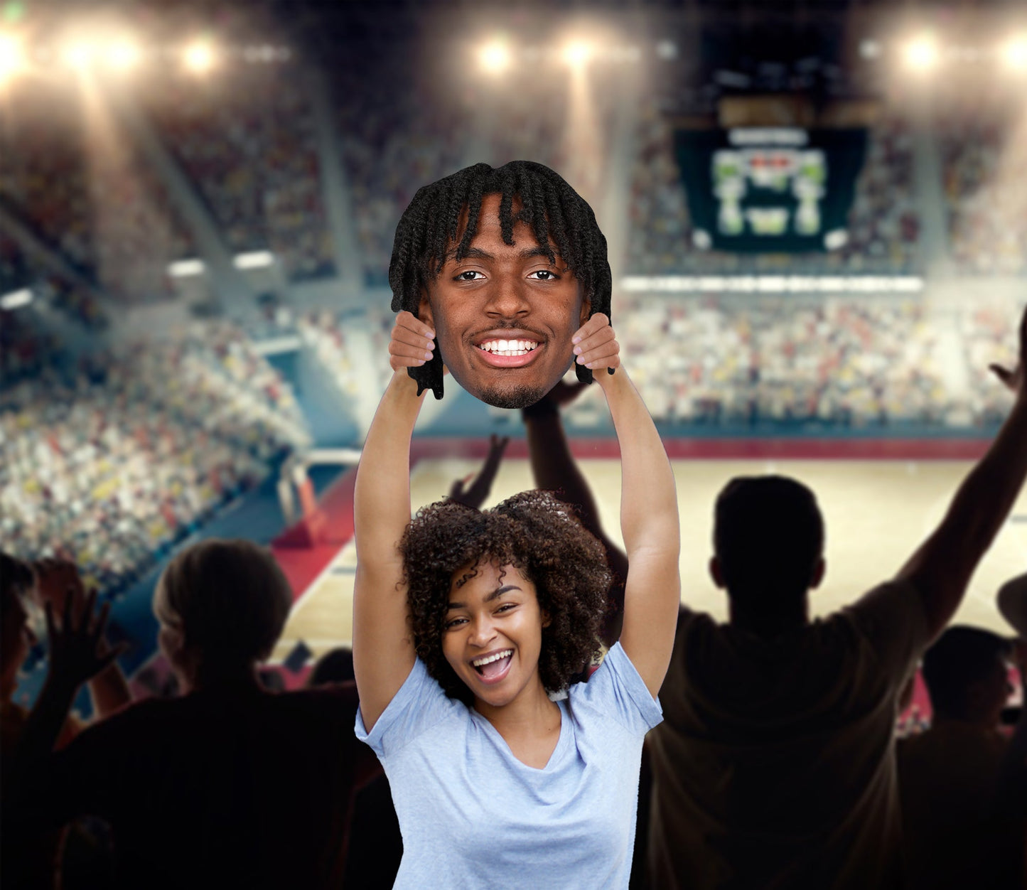 Philadelphia 76ers: Tyrese Maxey Foam Core Cutout - Officially Licensed NBPA Big Head