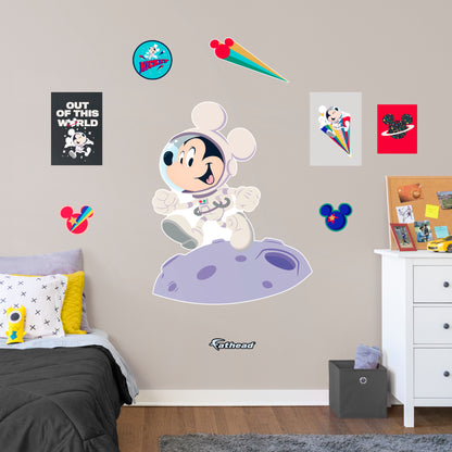 Giant Character + 9 Decals (38"W x 49"H)