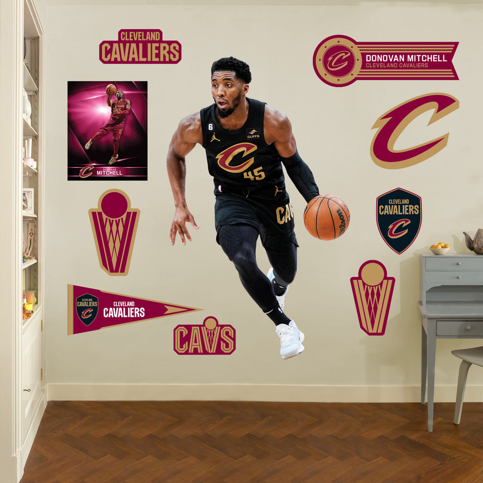 Life-Size Athlete +9 Decals (44"W x 72"H)