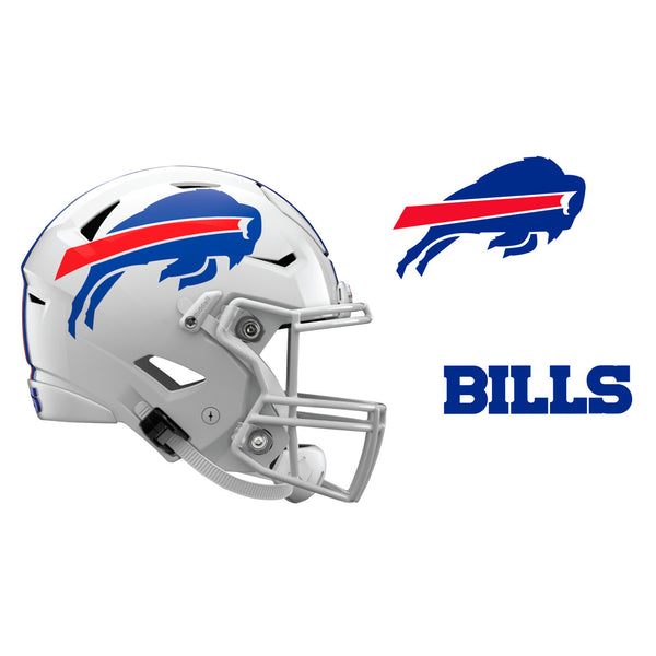 Bills helmet Sticker for Sale by sabinako