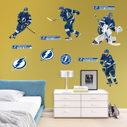 Andrei Vasilevskiy Tampa Bay Lightning Fathead Life Size Removable Wall  Decal