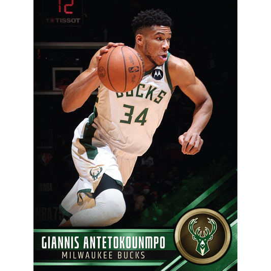 Milwaukee Bucks: Giannis Antetokounmpo 2022 Block Motivational Poster -  Officially Licensed NBA Removable Adhesive Decal