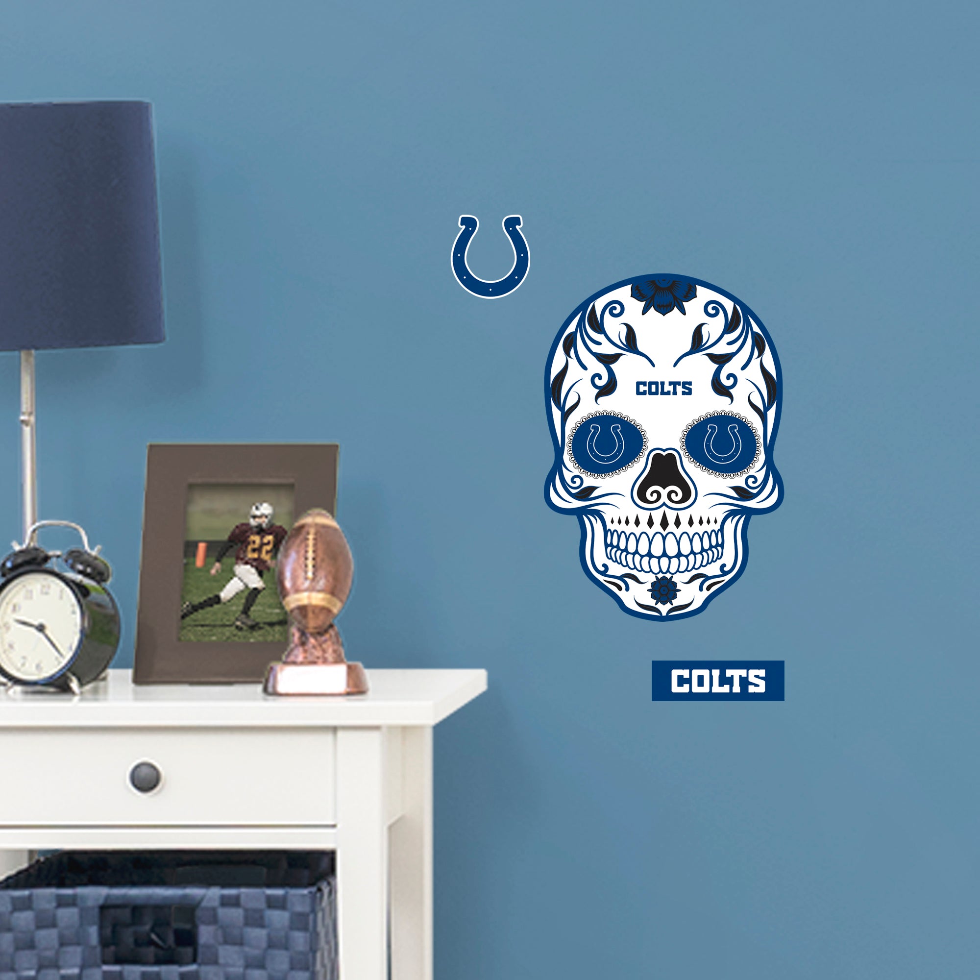 Nfl Skull Collection Indianapolis Colts - RealBig Skull Collection - Official NFL - Reusabl ...