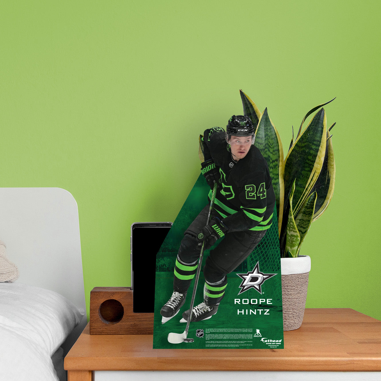 Dallas Stars: Roope Hintz 2022  Mini   Cardstock Cutout  - Officially Licensed NHL    Stand Out