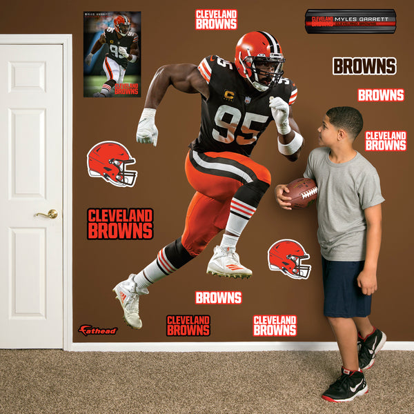 Cleveland Browns: Myles Garrett 2021 - Officially Licensed NFL Removab –  Fathead