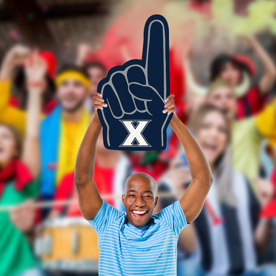 Xavier Musketeers - Big Head - Official NCAA - Foam Core Cutout