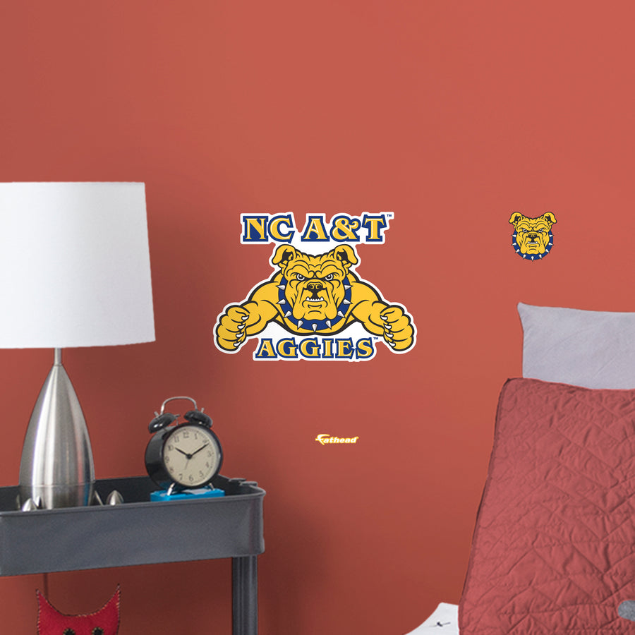 Large Logo + 2 Decals (25"W x 22"H)