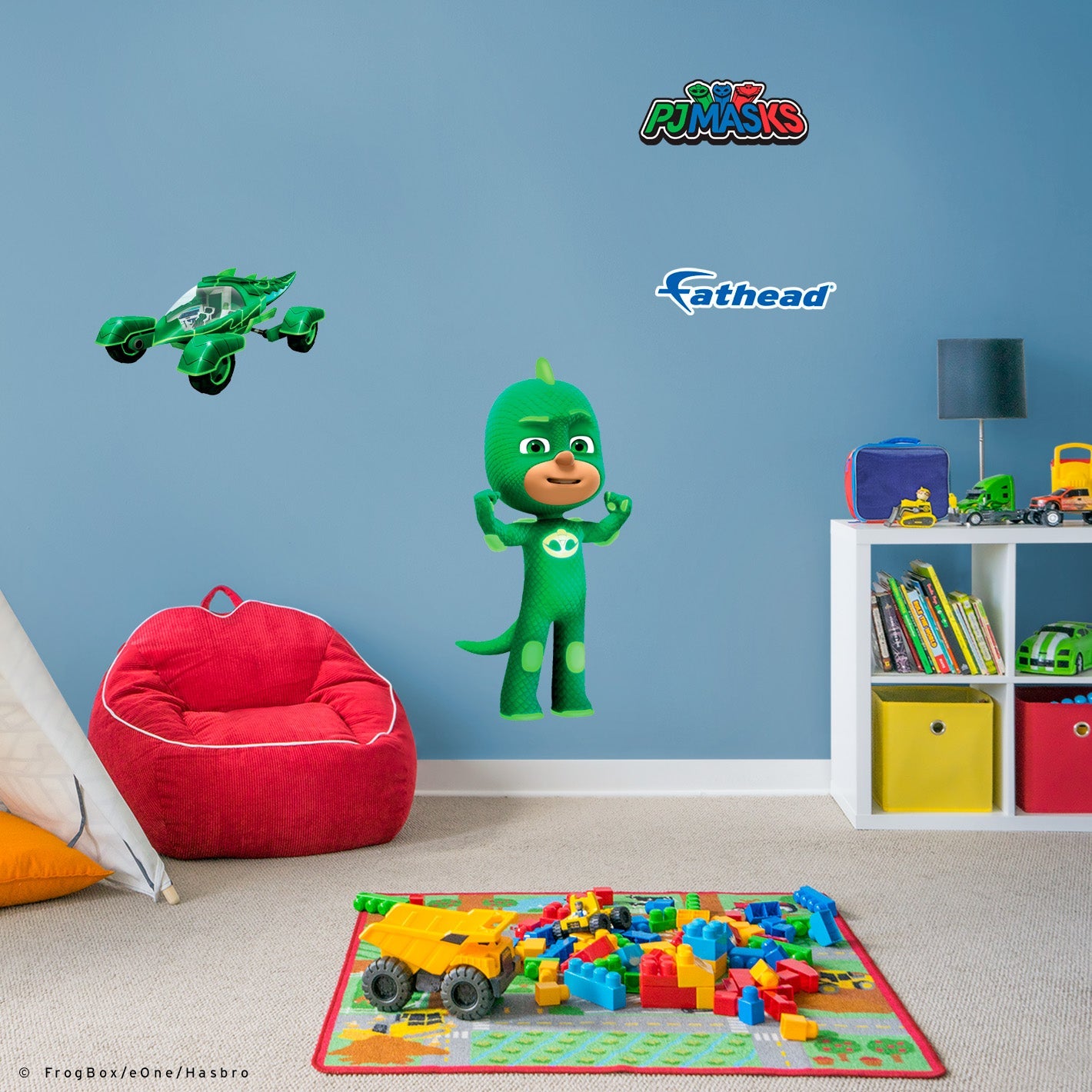 PJ Masks: Gekko RealBigs - Officially Licensed Hasbro Removable Adhesive Decal
