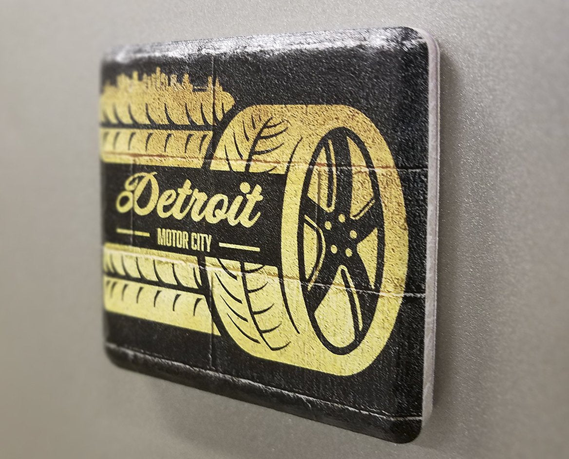 Detroit Skyline (1932) - Officially Licensed Detroit News Magnet