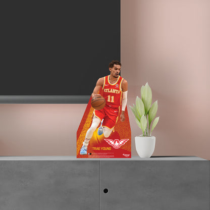 Atlanta Hawks: Trae Young   Mini   Cardstock Cutout  - Officially Licensed NBA    Stand Out