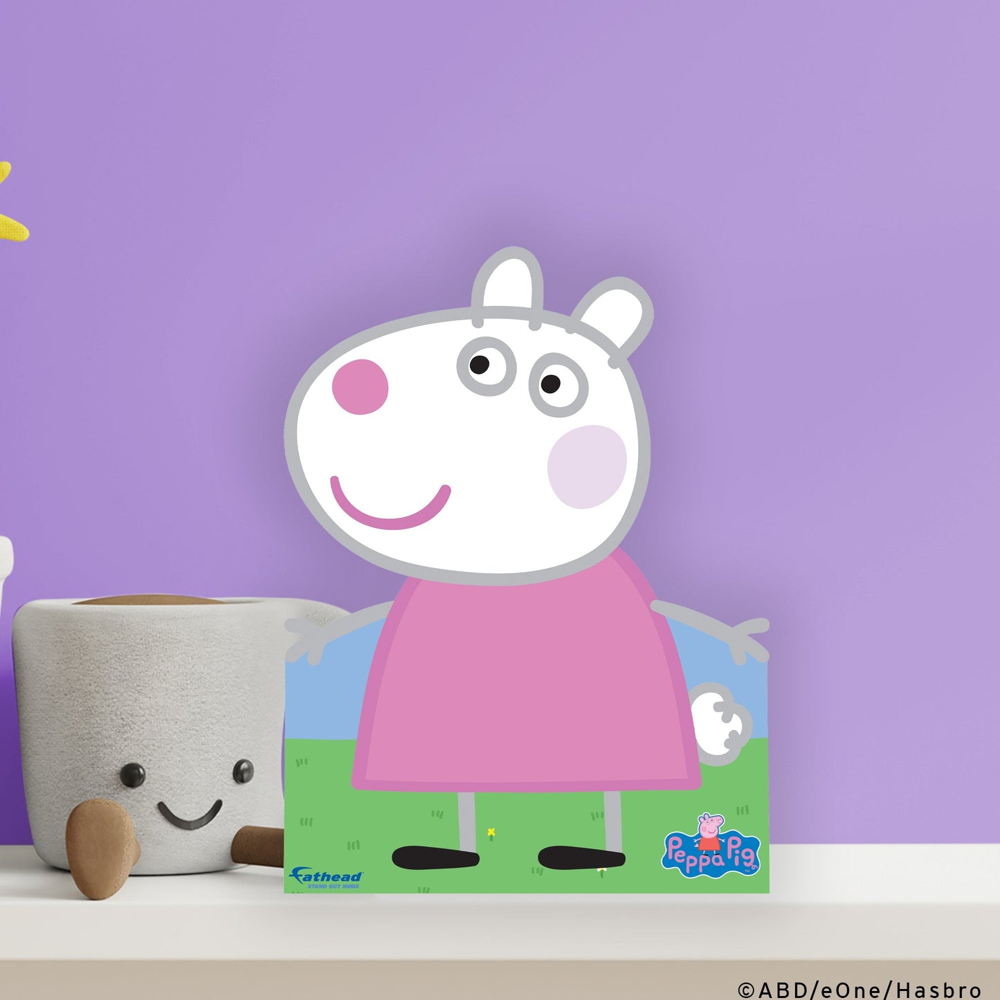 Peppa Pig: Suzy Stand out Mini Cardstock Cutout - Officially Licensed Hasbro Stand Out