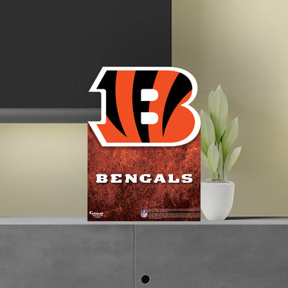 Cincinnati Bengals:  2022 Logo  Mini   Cardstock Cutout  - Officially Licensed NFL    Stand Out
