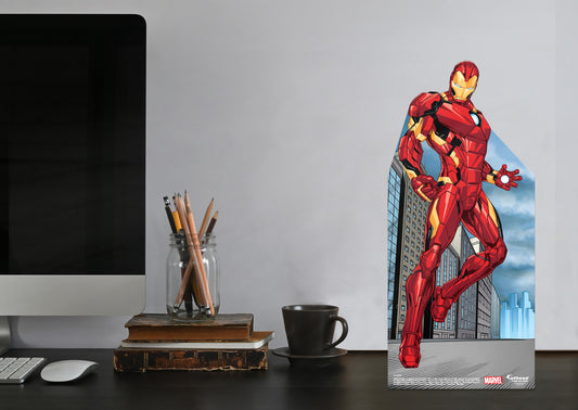 Avengers: IRON MAN Mini   Cardstock Cutout  - Officially Licensed Marvel    Stand Out