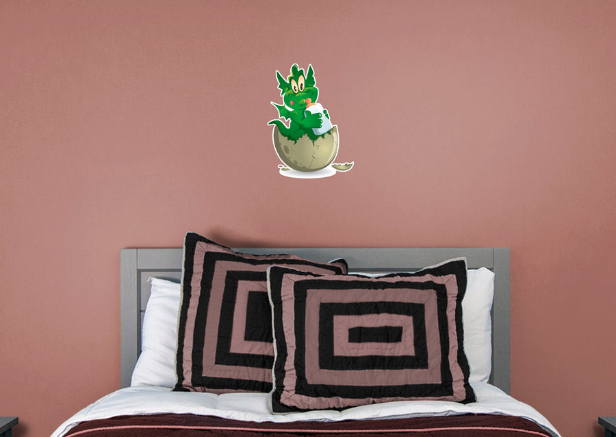 Dinosaurs:  Baby Dino Icon        -   Removable Wall   Adhesive Decal