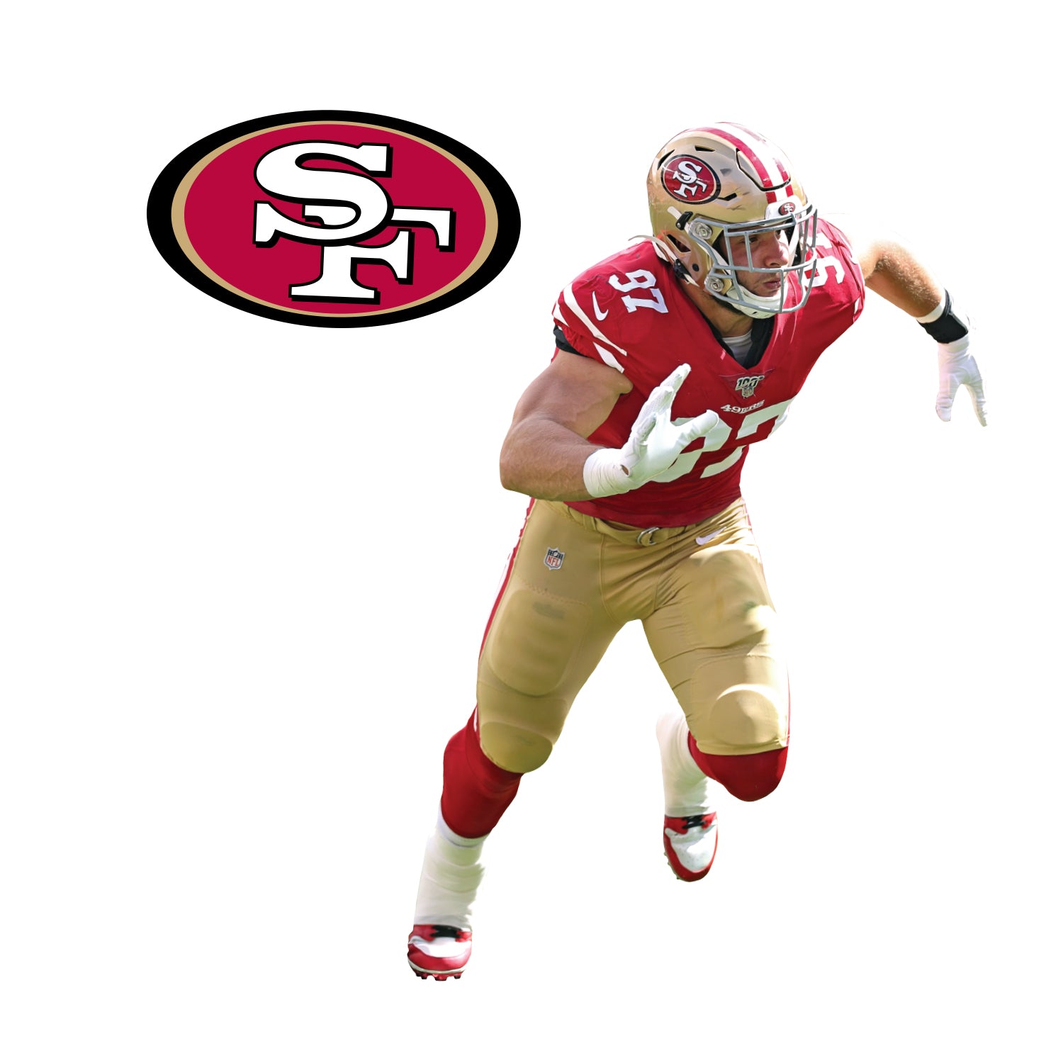San Francisco 49ers: Nick Bosa 2021 Player - Officially Licensed NFL O –  Fathead