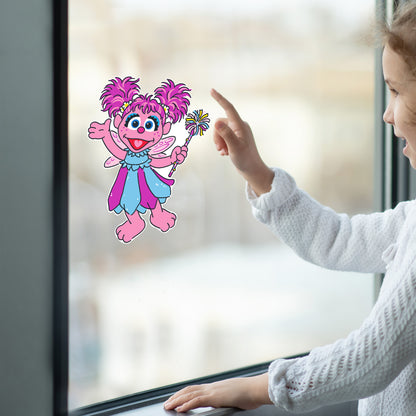 Abby Cadabby Window Cling        - Officially Licensed Sesame Street Removable Window   Static Decal