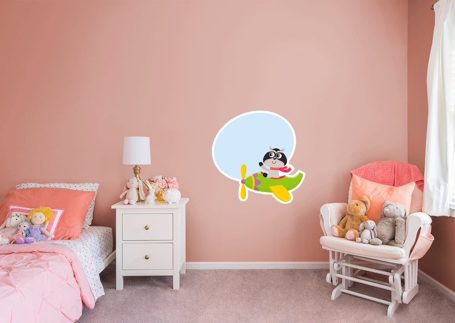 Nursery: Planes Raton Dry Erase        -   Removable Wall   Adhesive Decal
