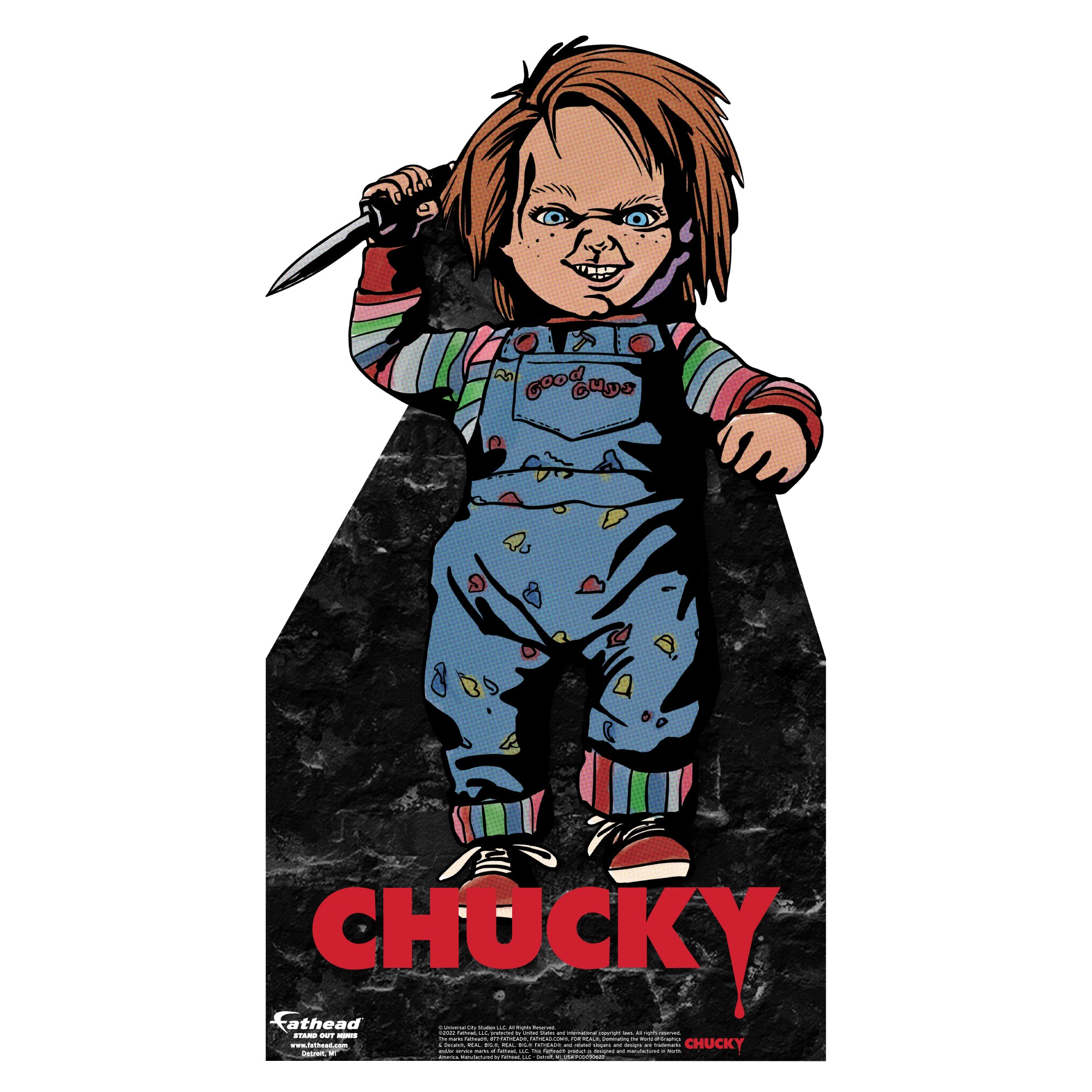 Chucky: Chucky Mini Cardstock Cutout - Officially Licensed NBC Univers ...