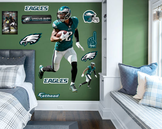 Philadelphia Eagles: Darius Slay         - Officially Licensed NFL Removable     Adhesive Decal