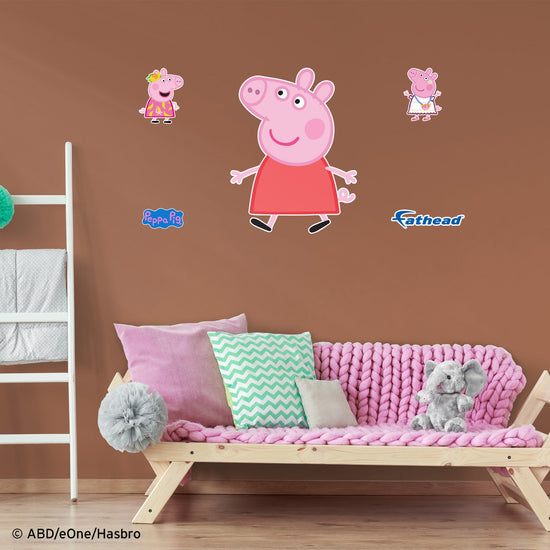 Peppa Pig: Peppa RealBigs - Officially Licensed Hasbro Removable Adhes ...