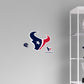 Houston Texans:   Logo        - Officially Licensed NFL Removable     Adhesive Decal