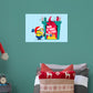 Minions Holiday:  X-mas Fire Mural        - Officially Licensed NBC Universal Removable     Adhesive Decal