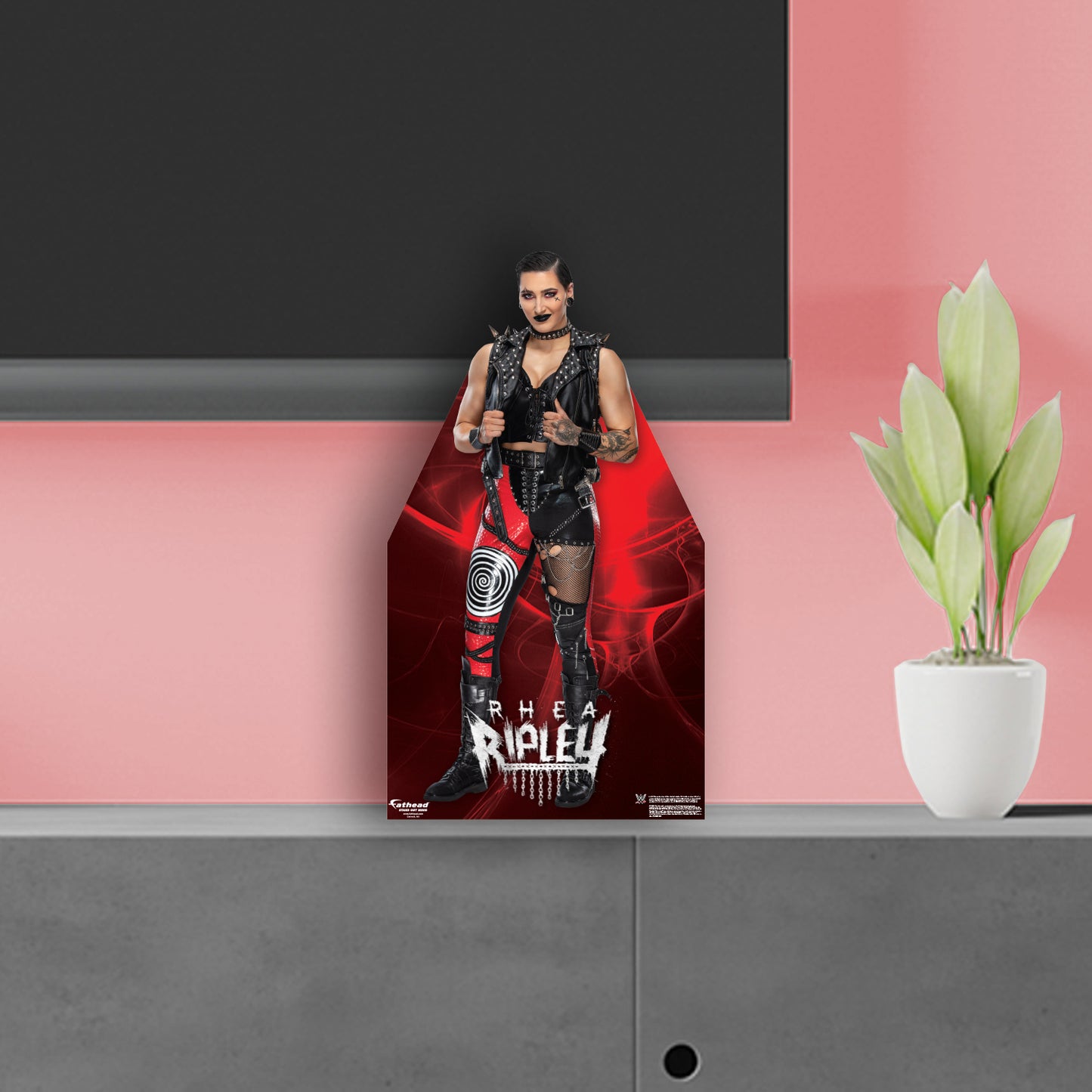 Rhea Ripley   Mini   Cardstock Cutout  - Officially Licensed WWE    Stand Out
