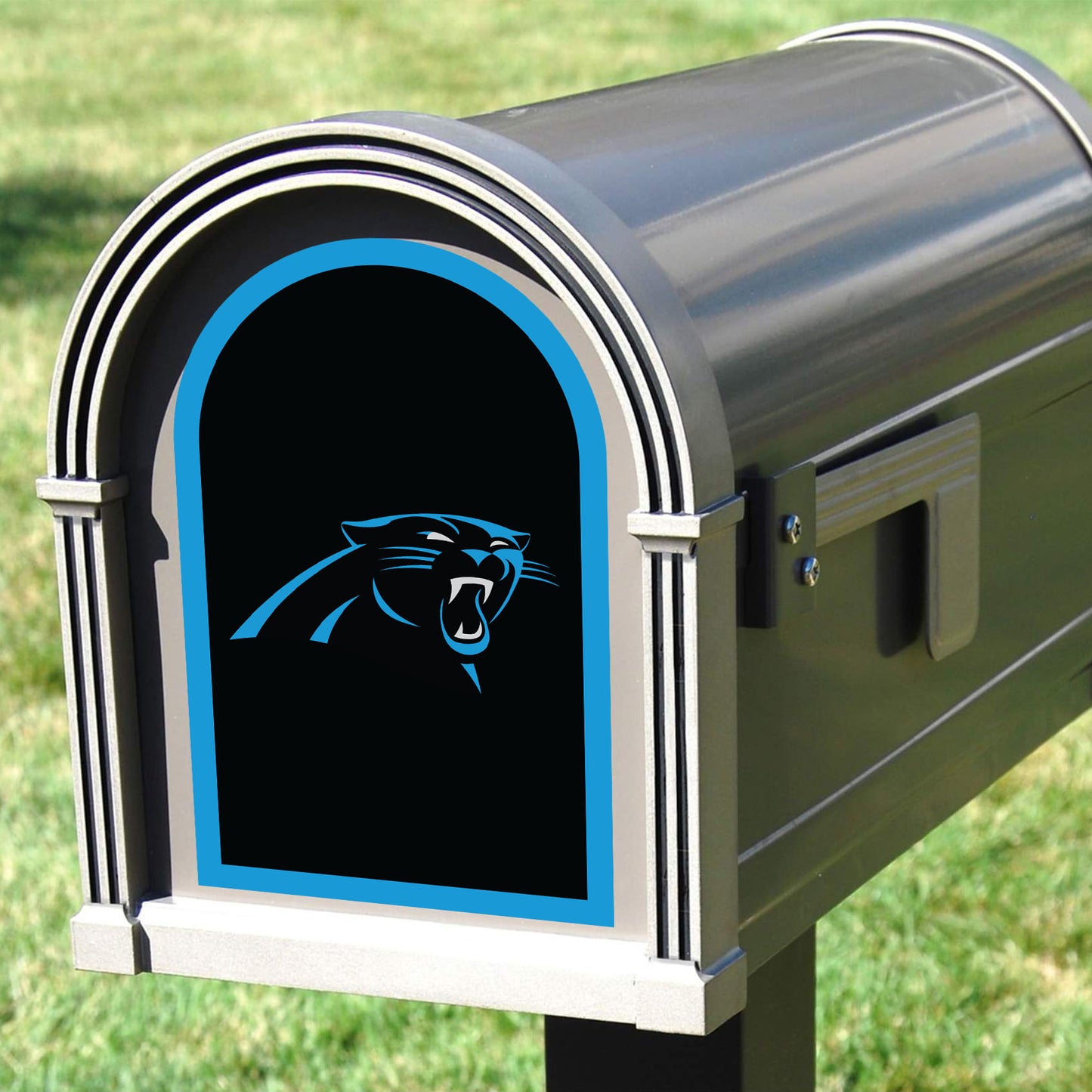 Carolina Panthers:  Mailbox Logo        - Officially Licensed NFL    Outdoor Graphic