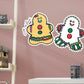Dream Big Art:  Christman Cookies Icon        - Officially Licensed Juan de Lascurain Removable     Adhesive Decal