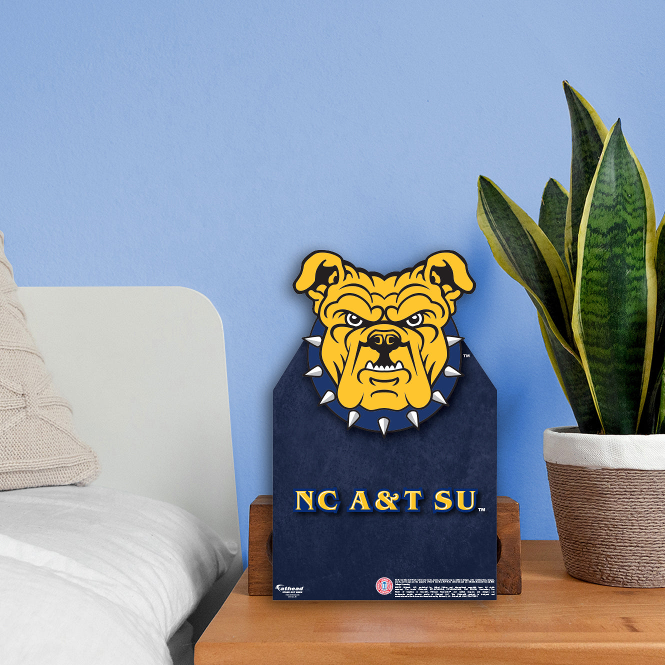 North Carolina A&T Aggies: Stand Out Mini Cardstock Cutout - Officially Licensed NCAA Stand Out