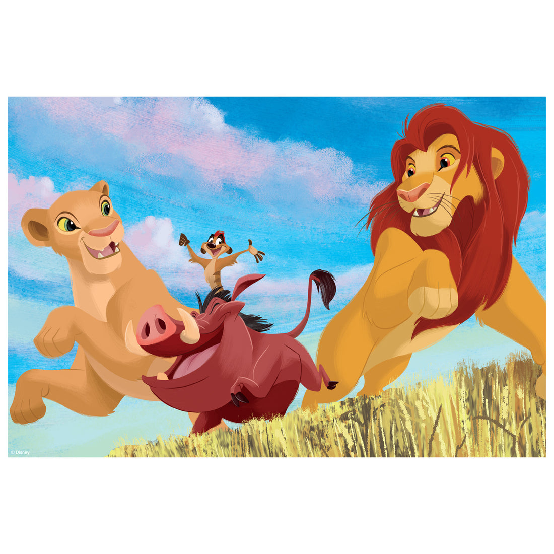 The Lion King: At Play Mural - Officially Licensed Disney Removable Wa ...