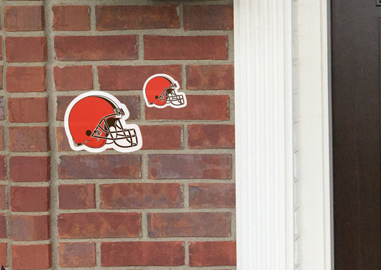 Cleveland Browns:  Alumigraphic Logo Minis        - Officially Licensed NFL    Outdoor Graphic