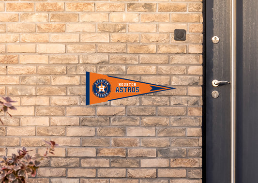 Houston Astros: Pennant - Officially Licensed MLB Outdoor Graphic