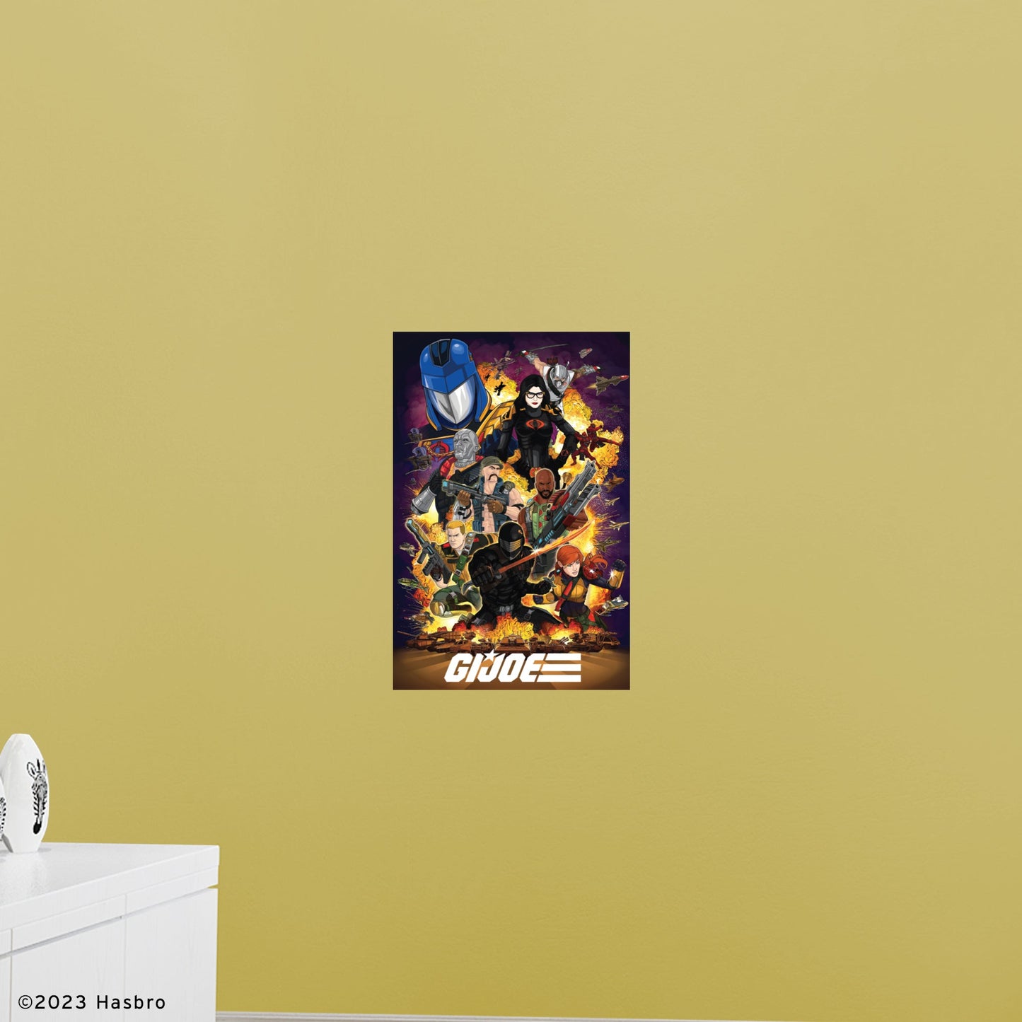 G.I. Joe: Universe Poster Vertical Poster - Officially Licensed Hasbro Removable Adhesive Decal
