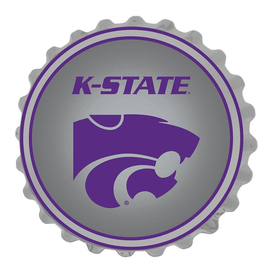 Kansas State Wildcats: K-State - Bottle Cap Wall Sign - The Fan-Brand