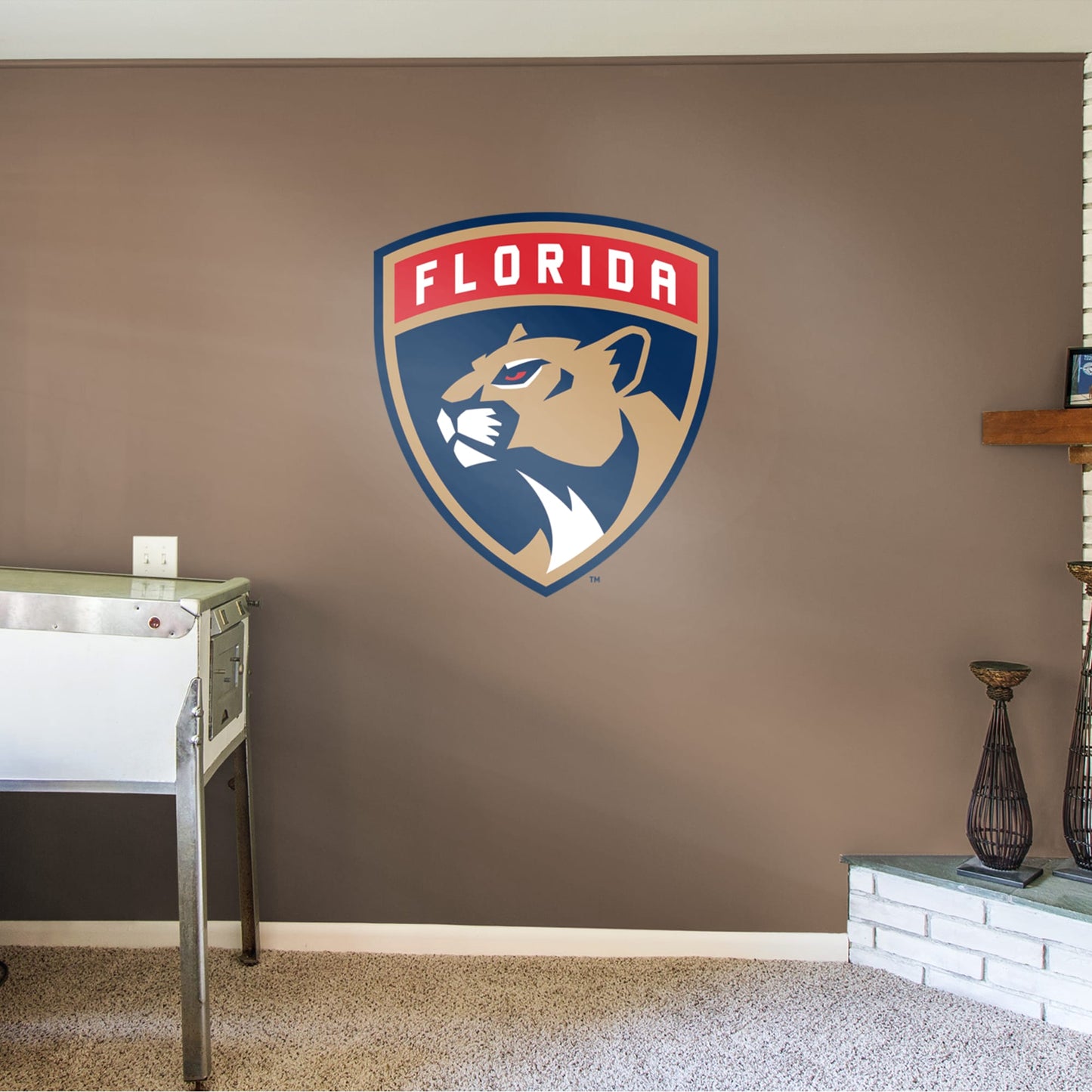Florida Panthers: Logo - Officially Licensed NHL Removable Wall Decal