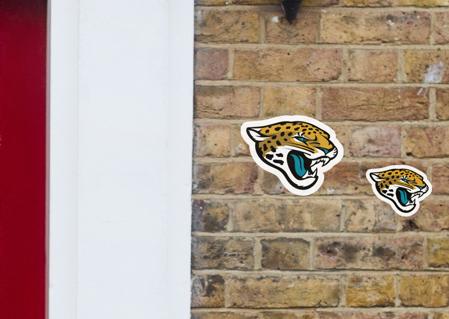 Jacksonville Jaguars:  Alumigraphic Logo Minis        - Officially Licensed NFL    Outdoor Graphic